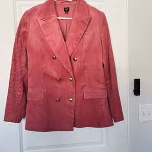 Rowing Blazers Women's Pink Corduroy Blazer